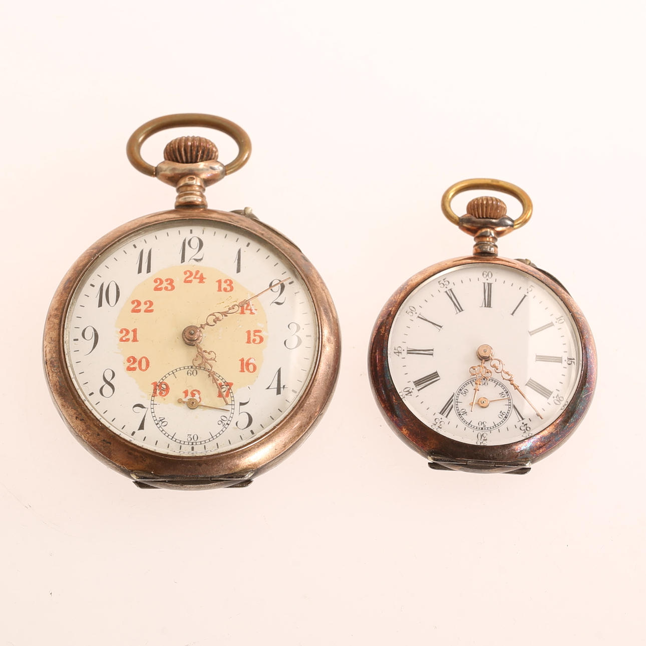 FICKUR, 2 stycken, silver.