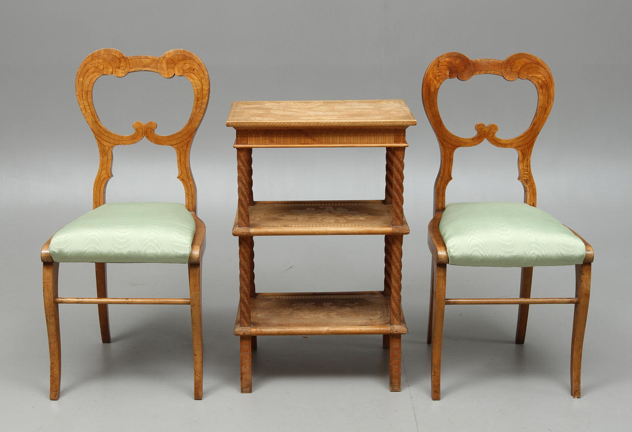 STOLAR, 2 st, TIDNINGSBORD, 18/1900-tal.