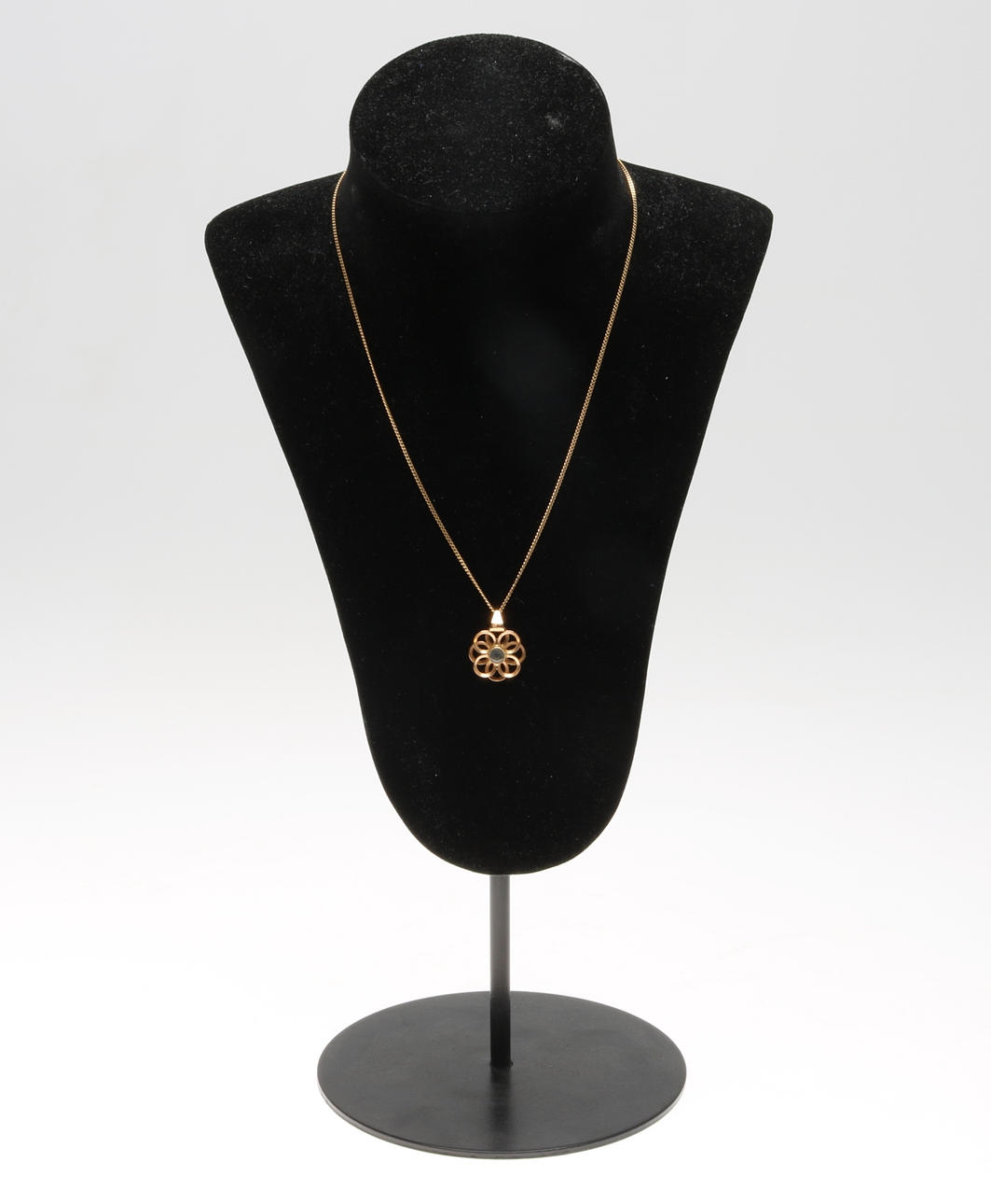 HALSBAND med hänge, guld, 18 K.