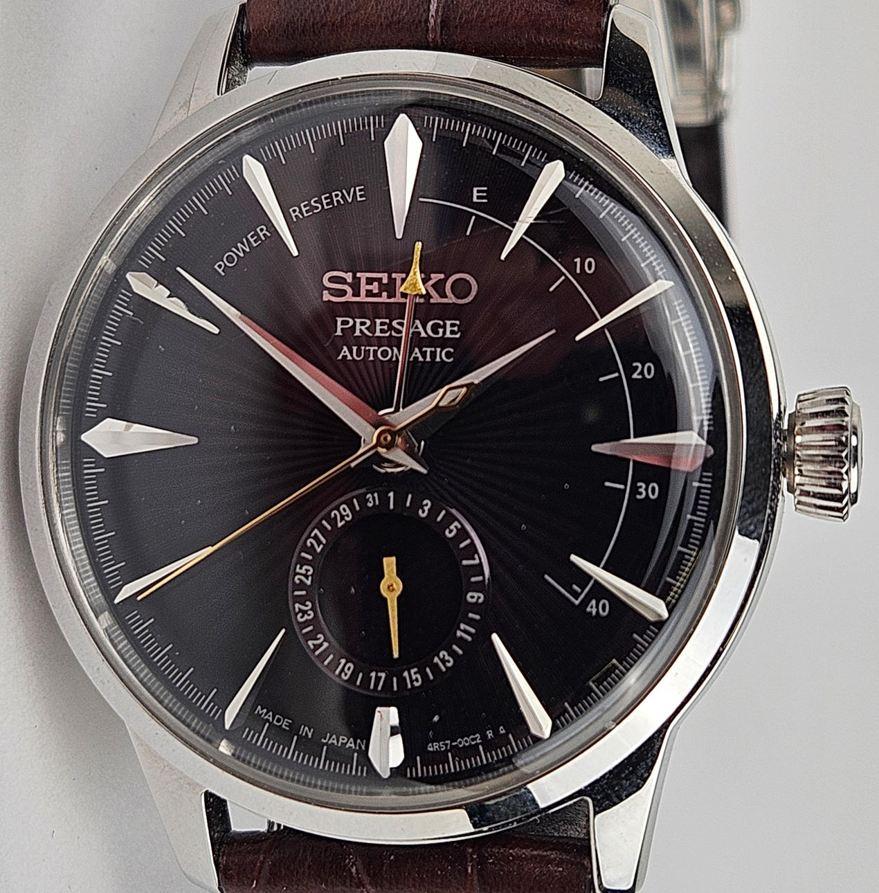 SEIKO. Wristwatch, Presage, automatic, Japan.
