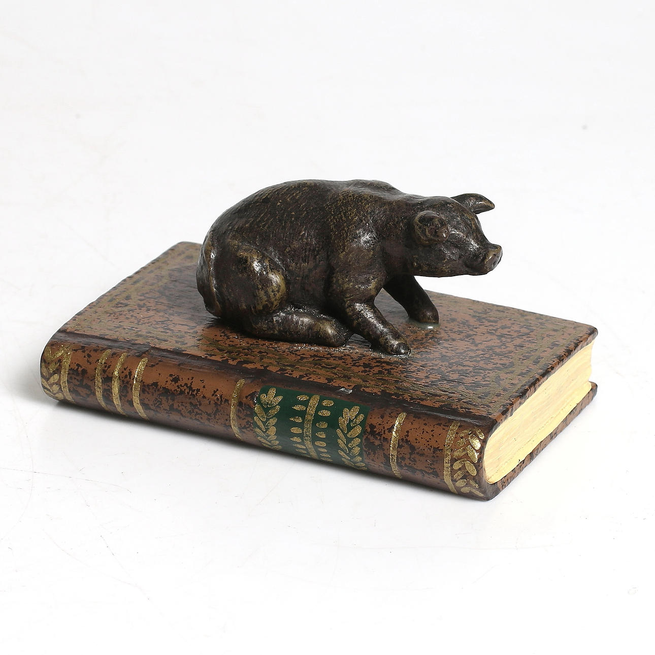 FIGURIN, gris, bl.a. brons, sannolikt Wienerbrons, 1900-talets första hälft.