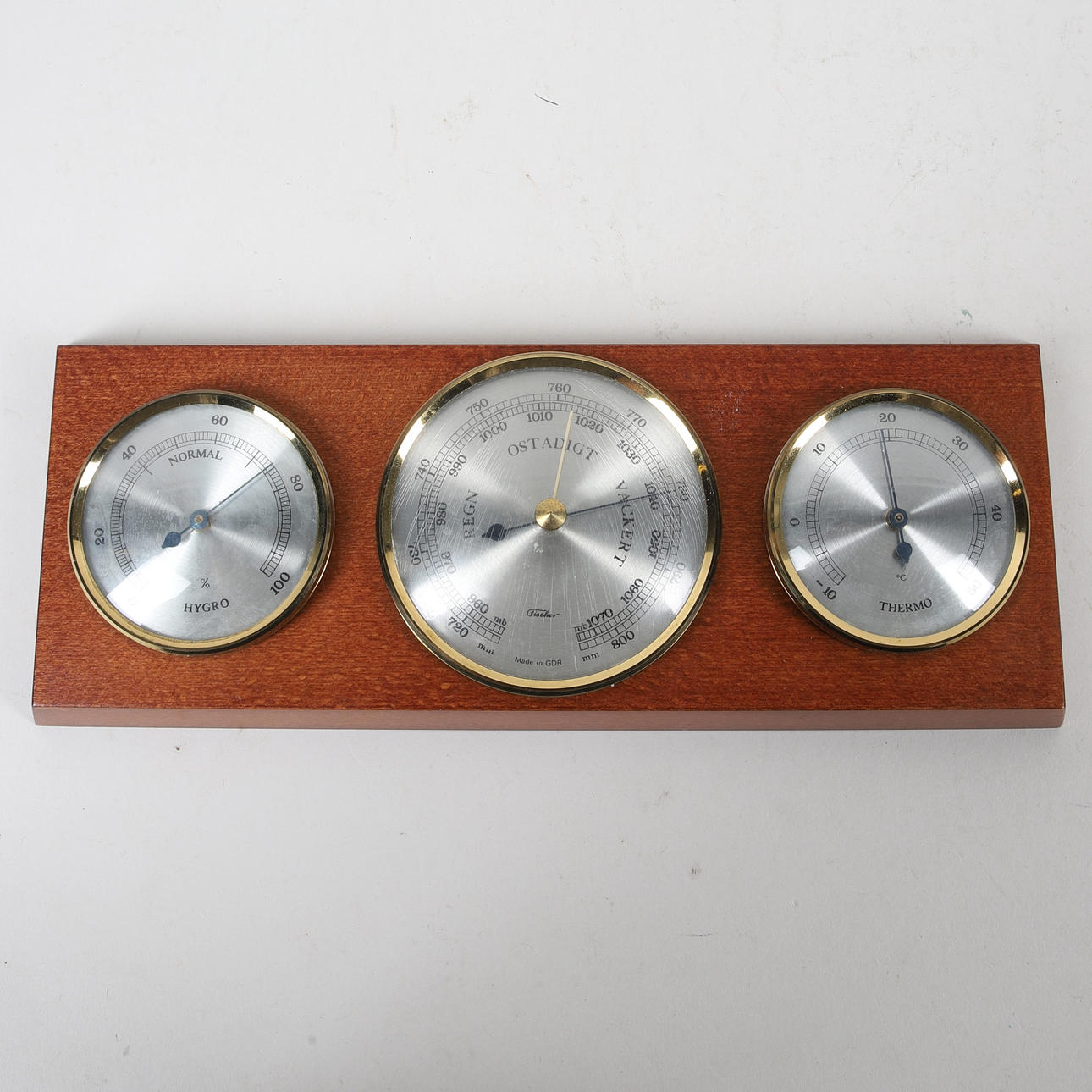 WETTERSTATION, Holz, Fischer, DDR.