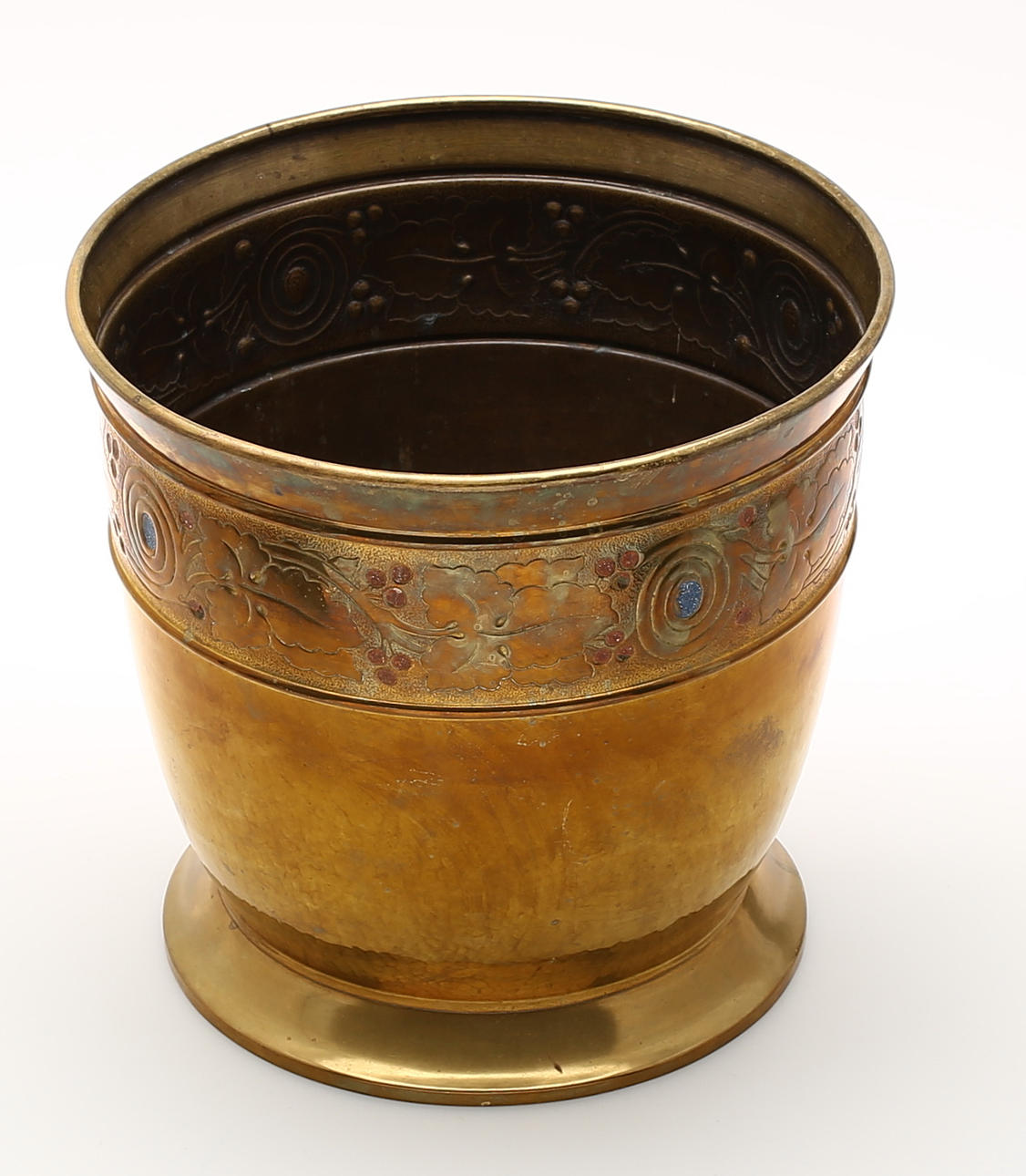 KRUKA, mässing. märkt Edvard Johansson, Norrköping.