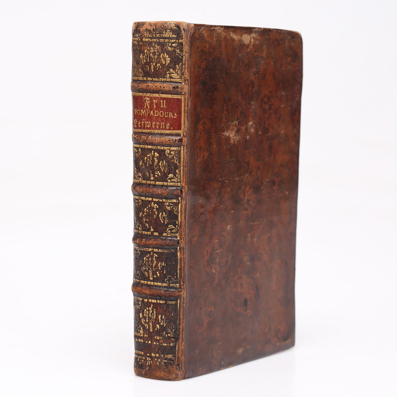 BOOK, Mrs Pompadours lefwerne, 1768.