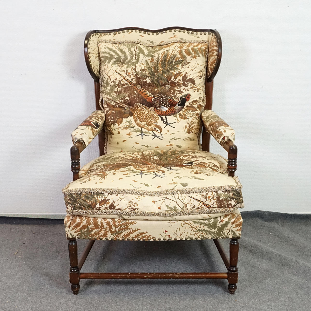 KARMFÅTÖLJ, Åmells möbler, 1970-tal.