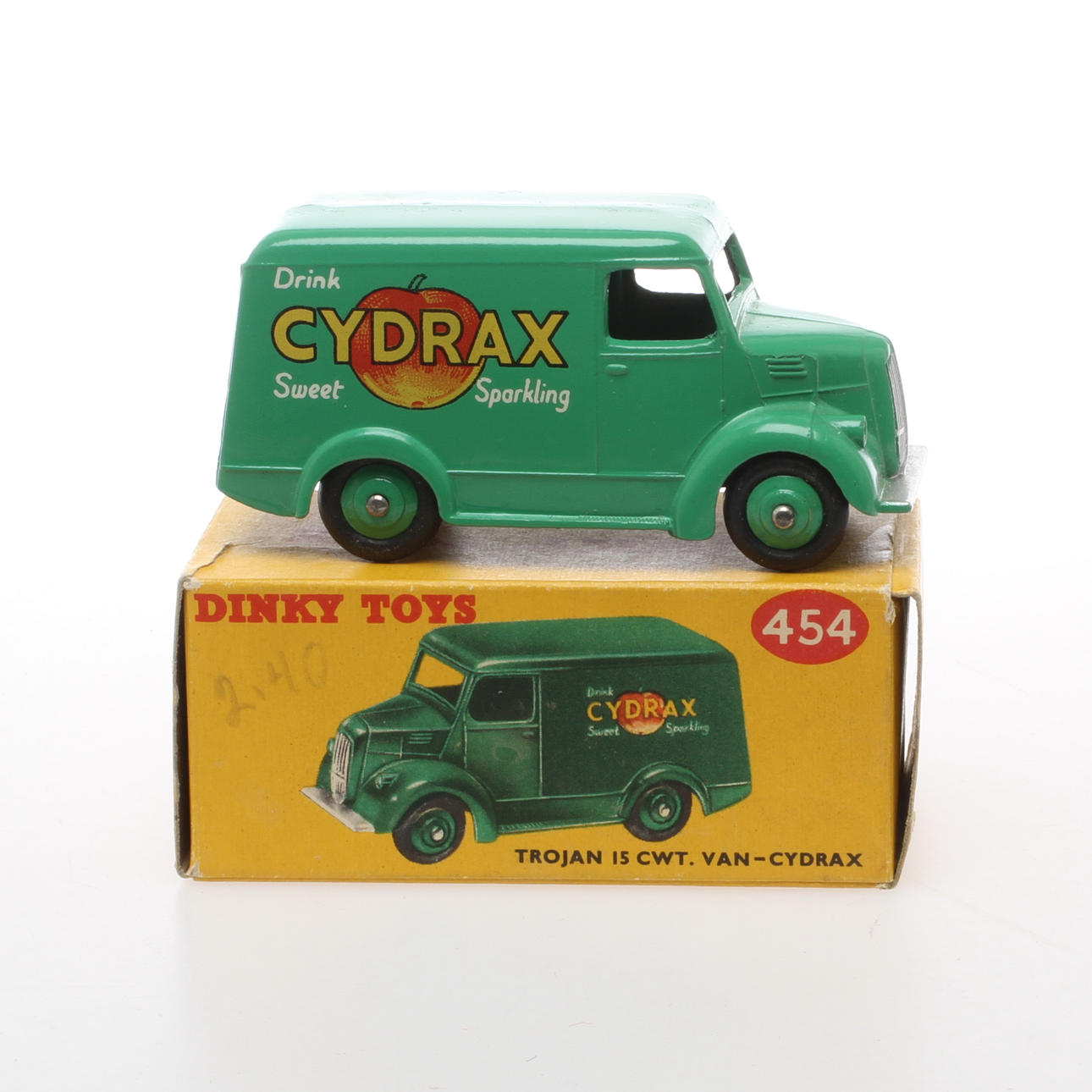 DINKY TOYS 454 TROJAN CYDRAX i Originalkartong.