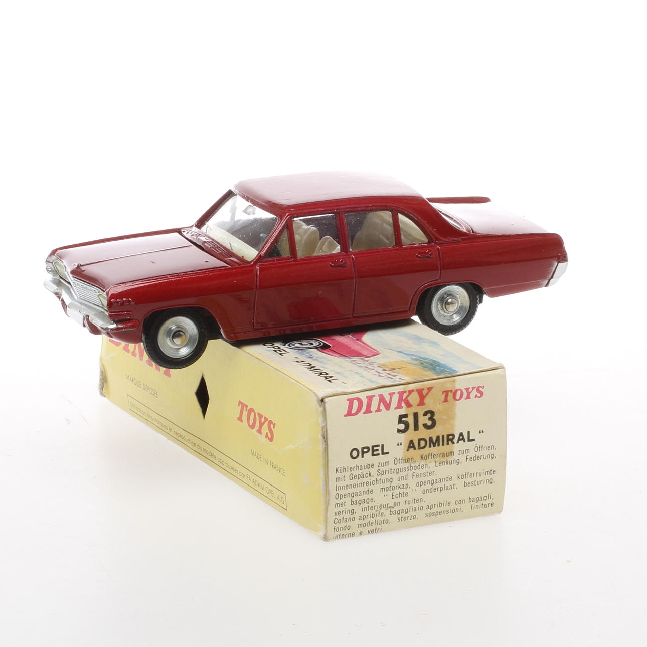 DINKY TOYS 513 OPEL ADMIRAL i Originalkartong.