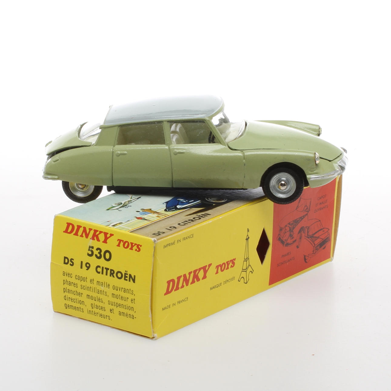 DINKY TOYS 530 CITROEN DS 19 i Originalkartong.