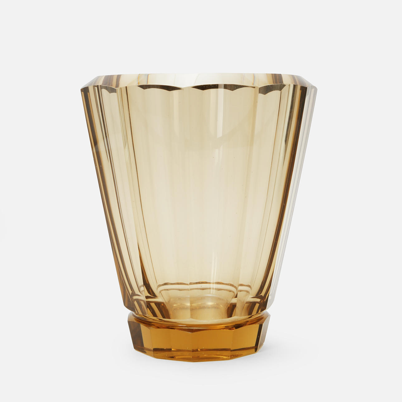 GERDA STRÖMBERG. Vase, Strömbergshyttan, dated 1936.