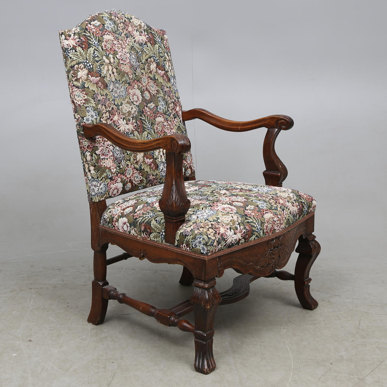 KARMSTOL, barockstil, 1900-tal.