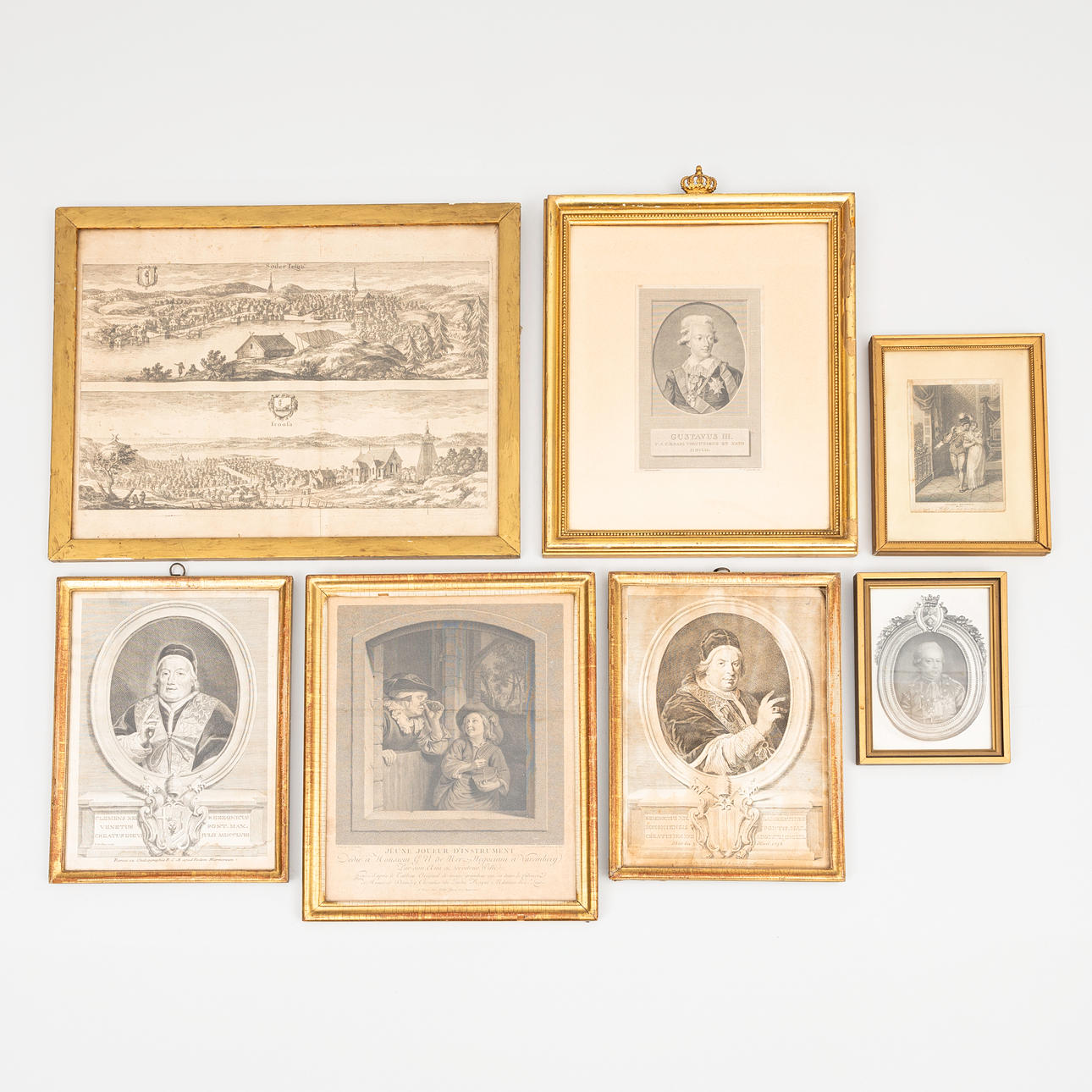 GRÁFICOS E IMPRESIONES DIV, 7 piezas.