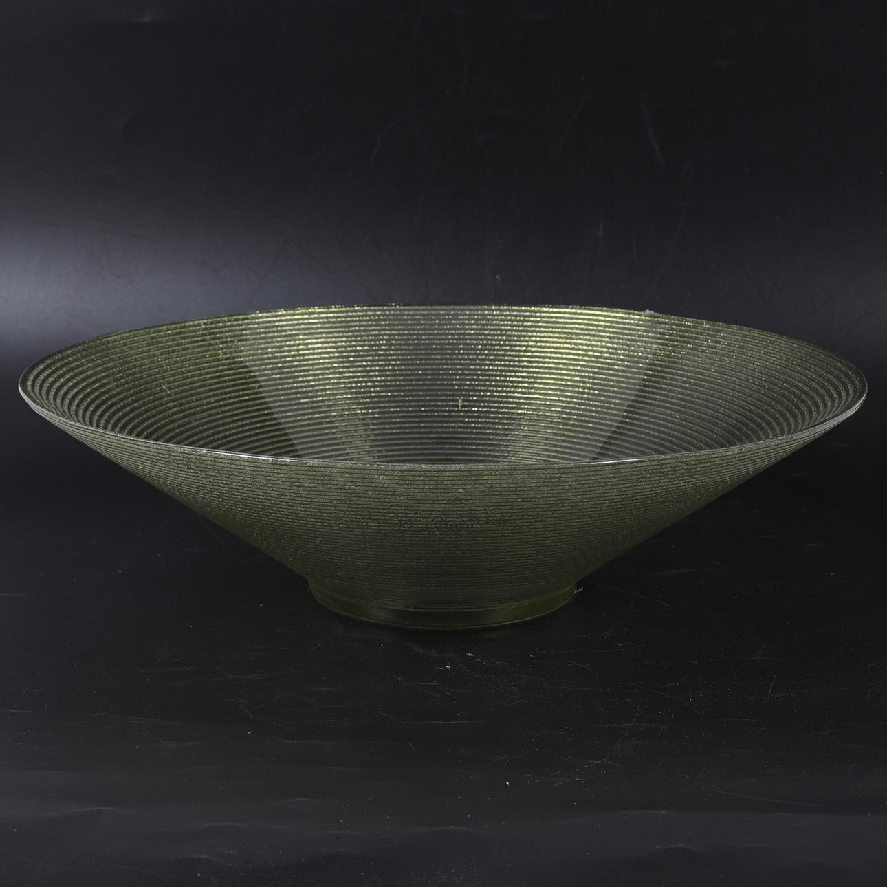 SERVERINGSSKÅL, glas, Sandra Rich.