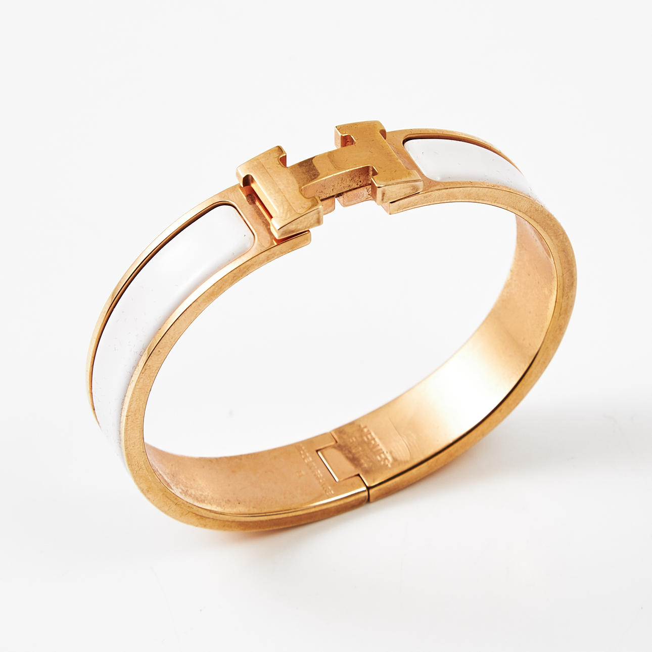 HERMÈS, bangle, “Clic H”.