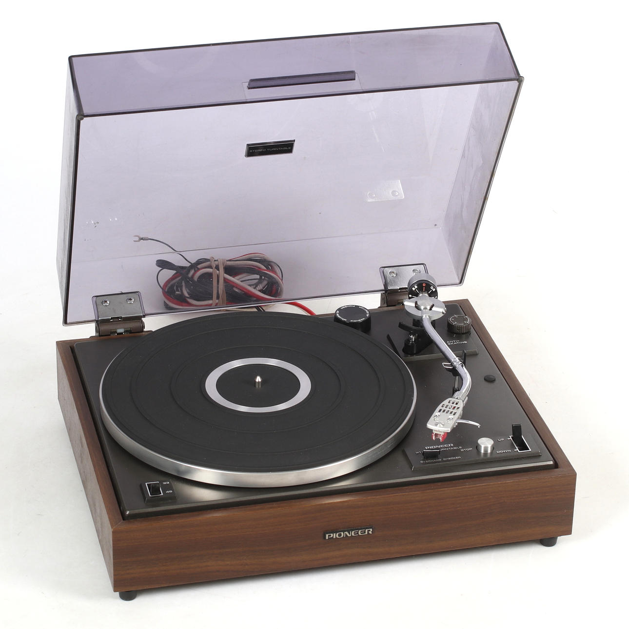 TURNTABLE, PIONEER PL15D. 1970s/80s.