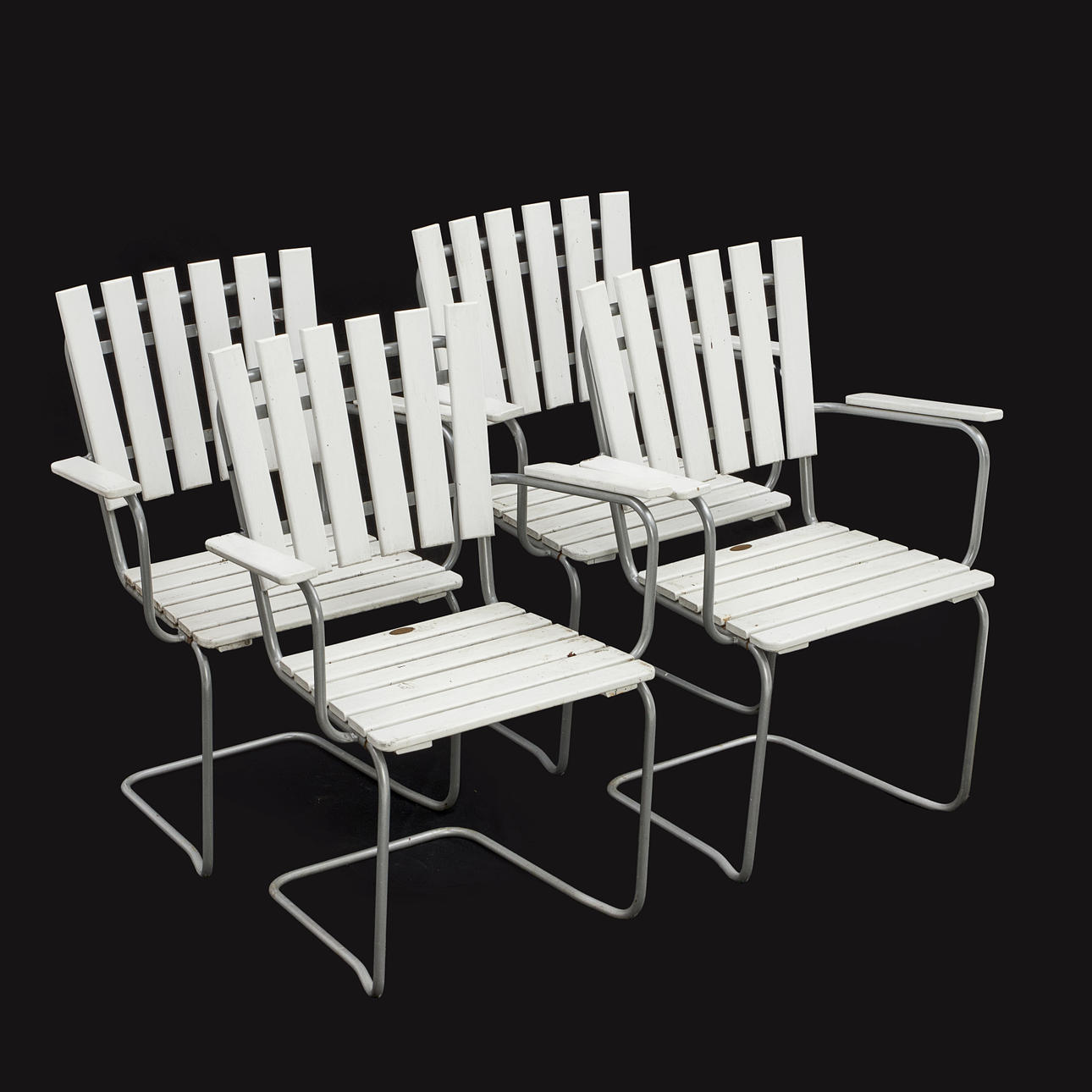 TRÄDGÅRDSSTOLAR, 4 st, Hillerstorp "Sandhamn".