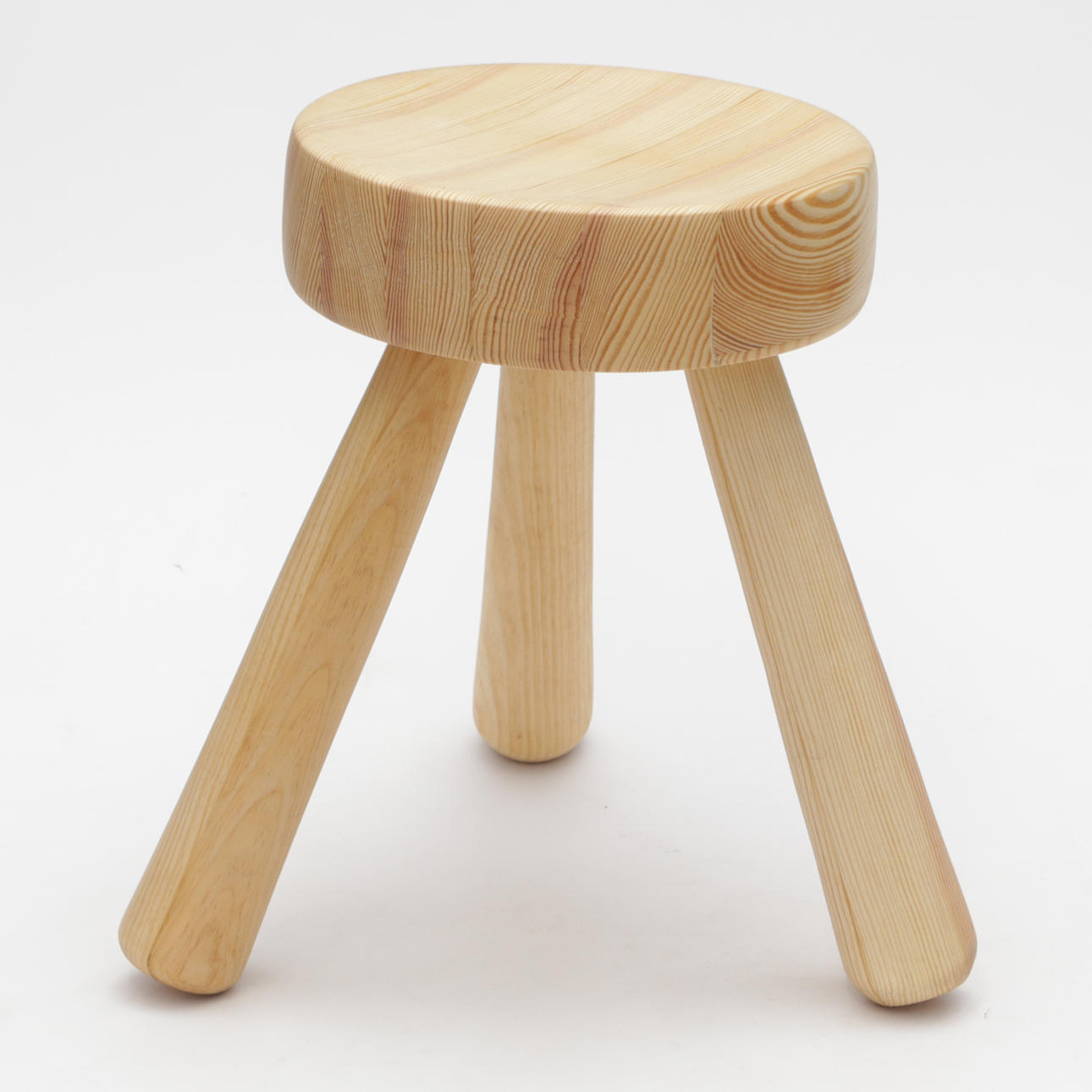 INGVAR HILDINGSSON. STOOL, wood, signed.