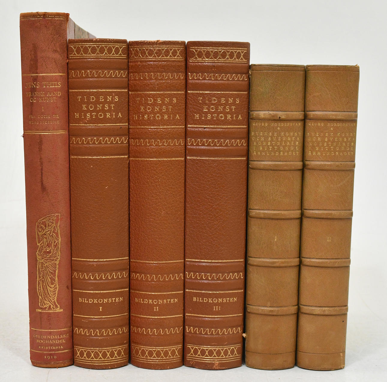 Kunstbøger. Kunsthistorie. 6 bind.