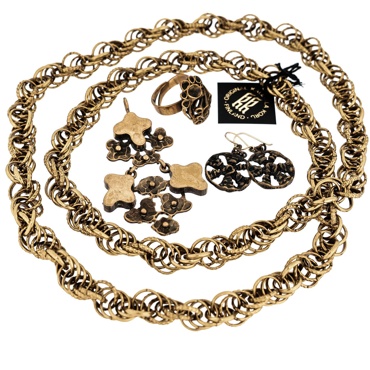 Koru, pronssi, Suomi, 1900-luku (4 kpl).