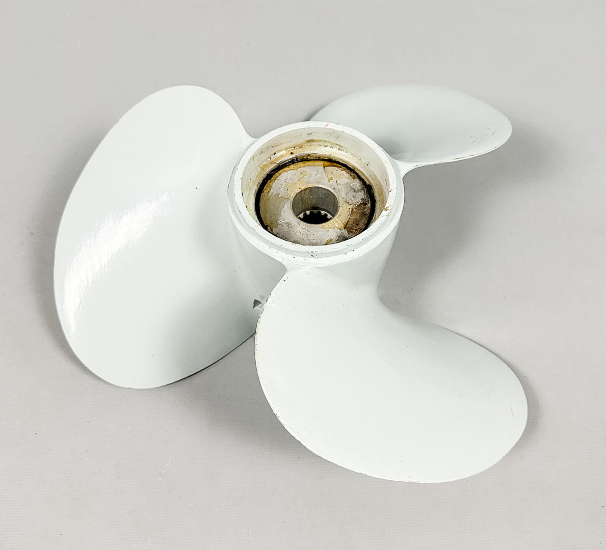 PROPELLER, båt, tre blad, lackerad.