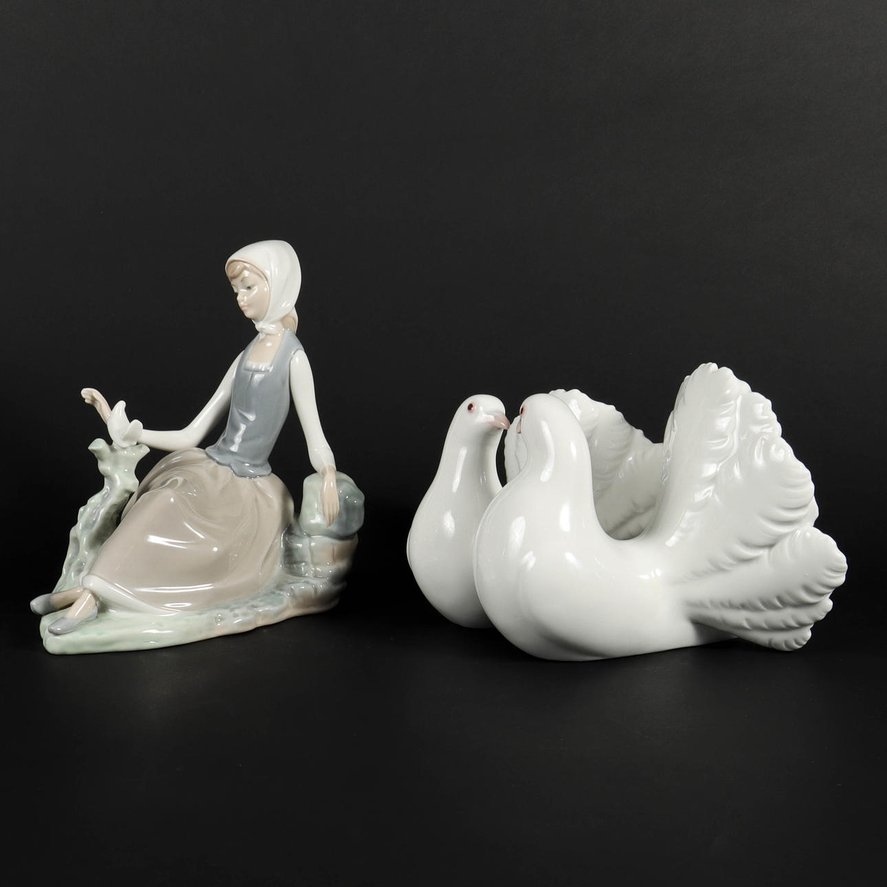 FGURINER 2 stykker, Lladro.