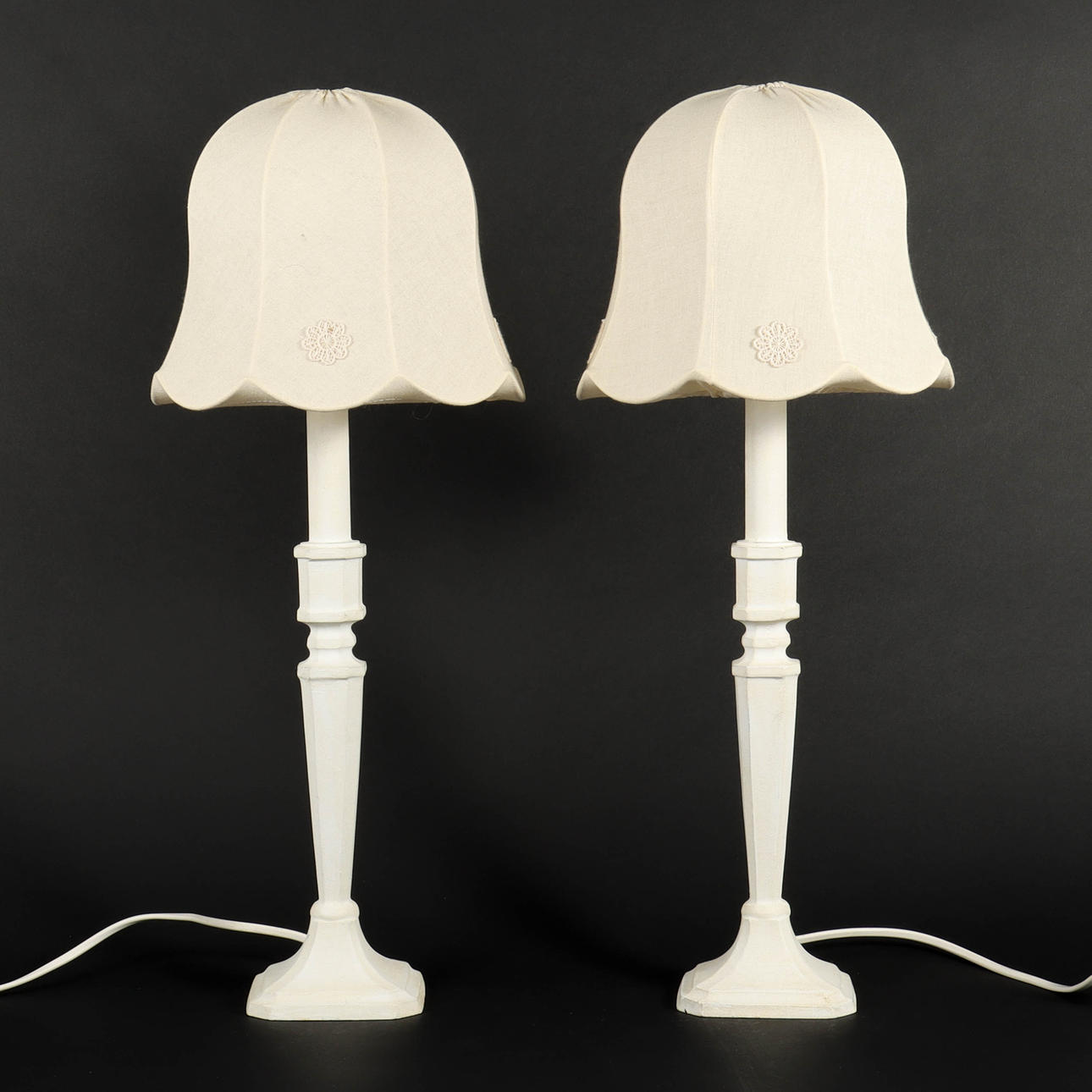 Paar TISCHLAMPEN, Lene Bjerre.