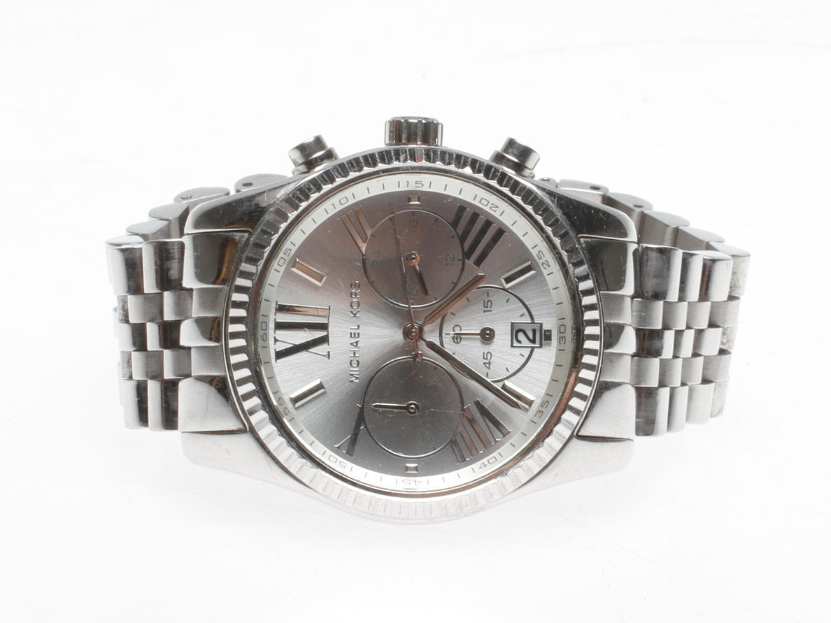 ARMBANDSUR, Michael Kors, chronograph. Säljes för Polismyndigheten.
