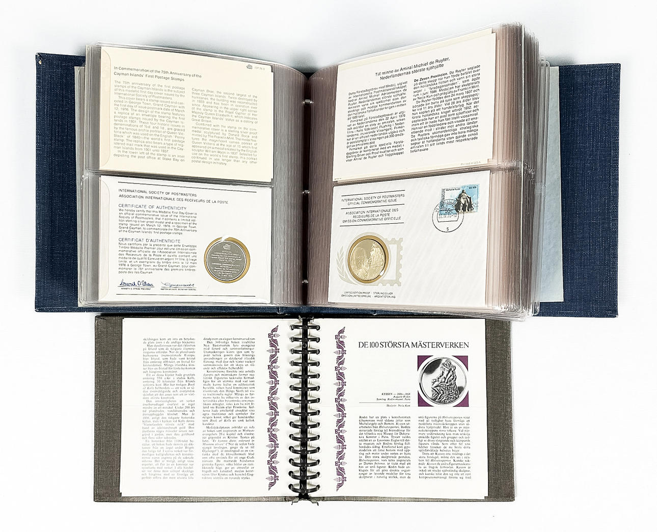 MØNTER & MEDALJER, 49 stk sterlingsølv.