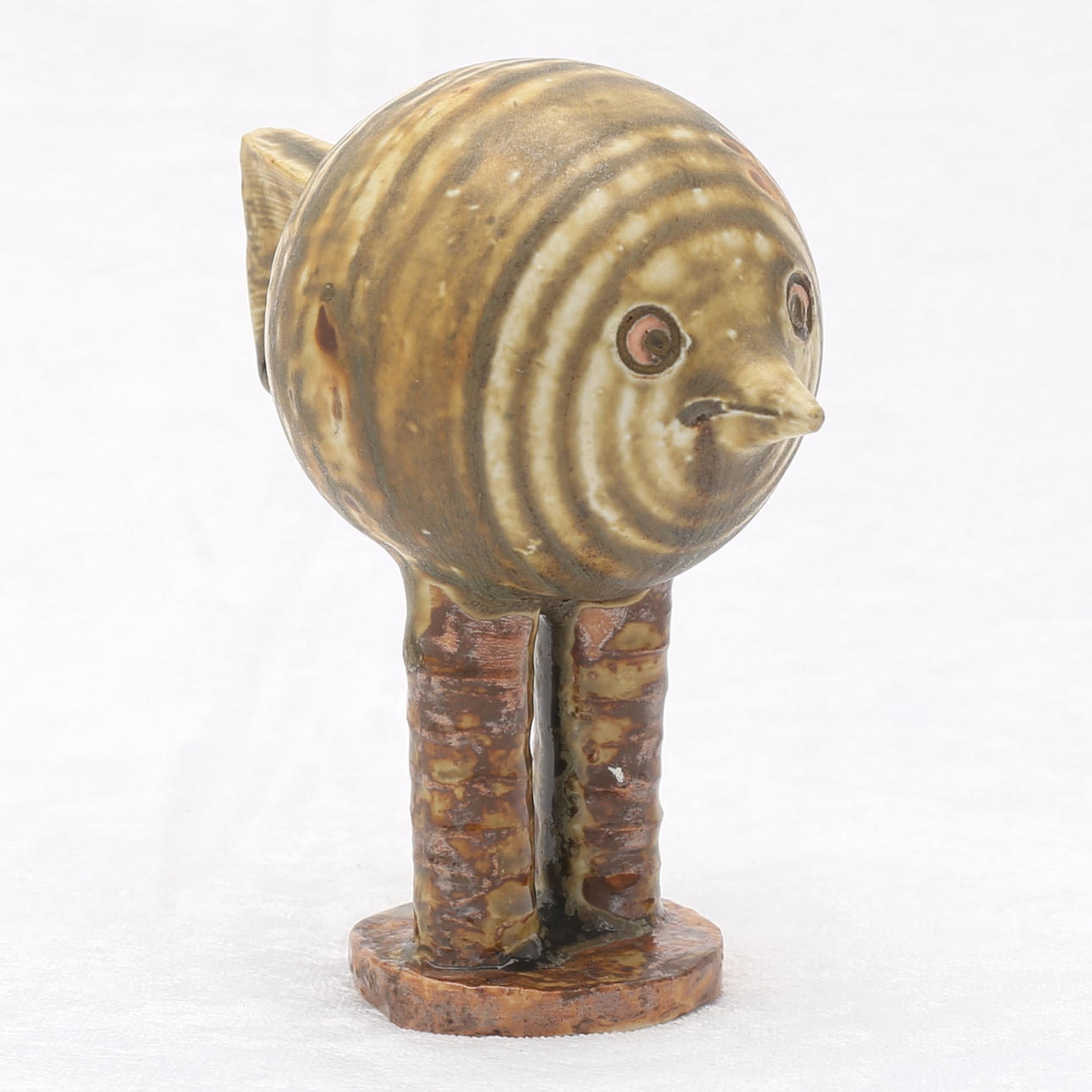 LISA LARSON. Figurin, keramik, fantasifågel, Gustavsberg, signerad.