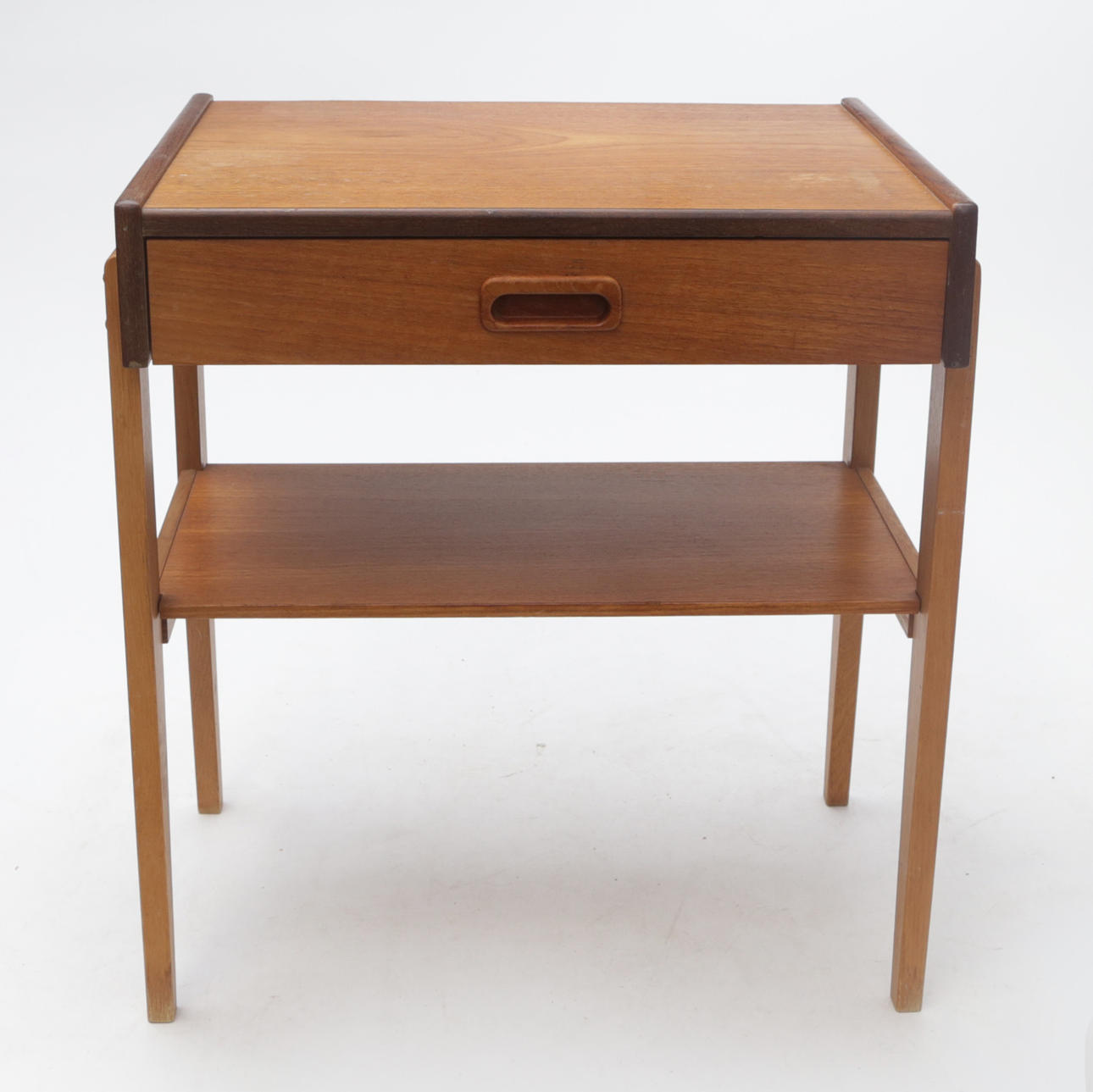 BEDSIDE TABLE, teak.