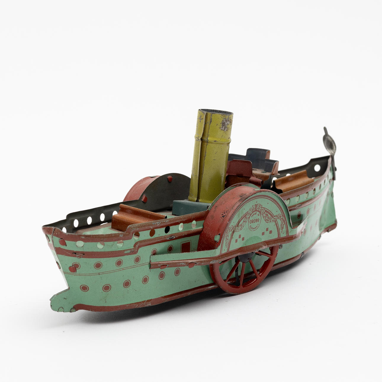 OROBR urverksdriven hjulångare, Germany ca 1900.