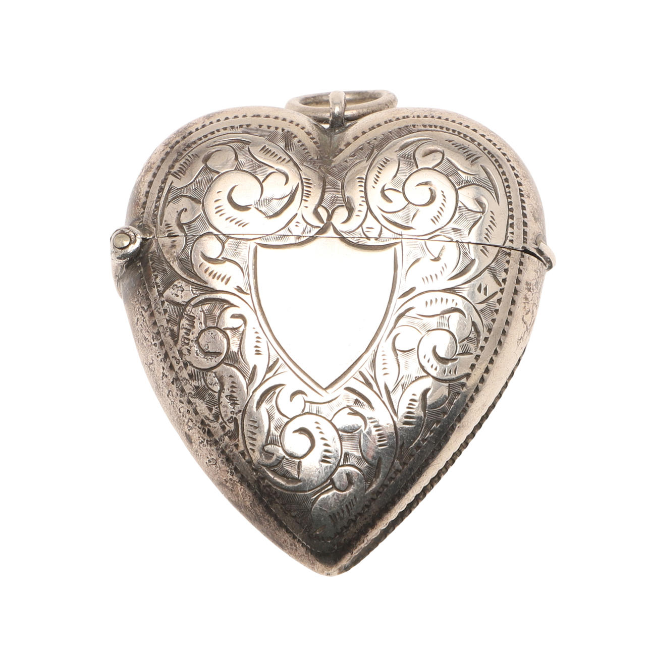 EN SENVIKTORIANSK GRAVERAD SILVERVESTA.