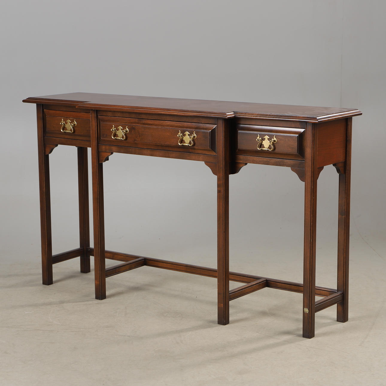 KONSOLENTISCH, Mahagoni, englischer Stil.