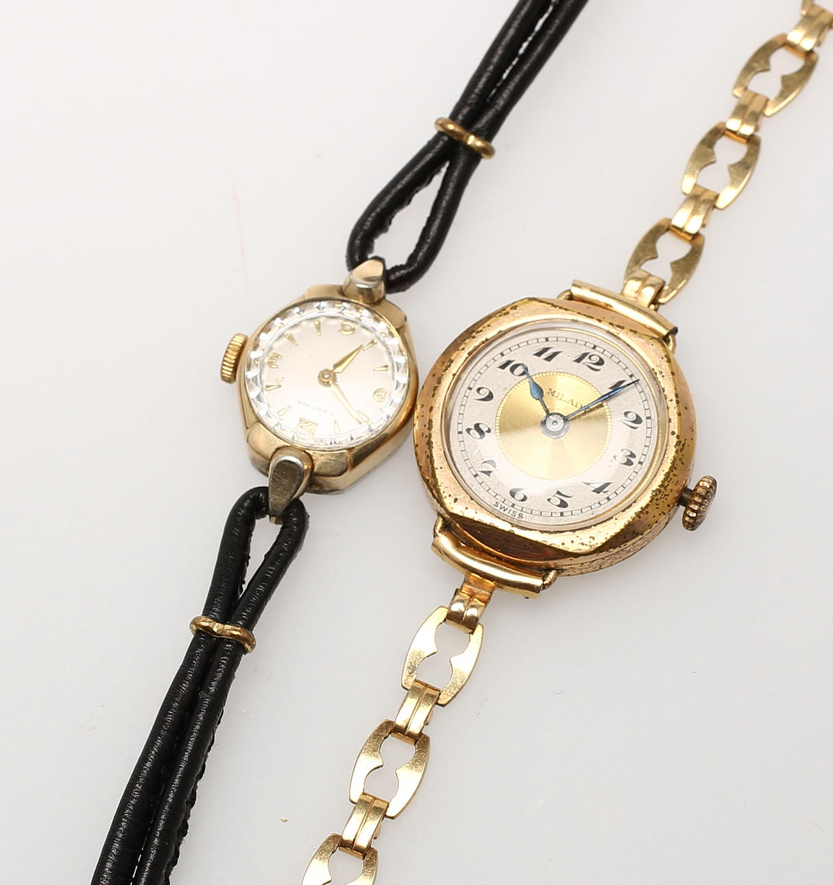 RELOJ PULSERA, 2 piezas, Milady y Certina.