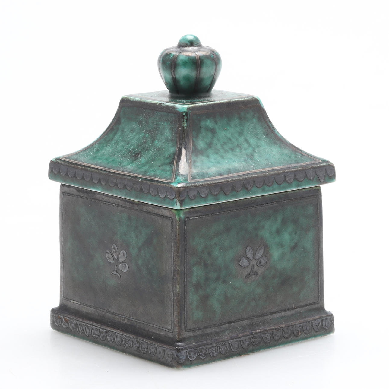 WILHELM KÅGE. Lockburk, „Argenta“, Gustavsberg 1932.