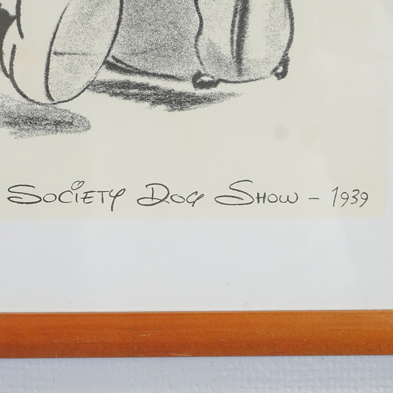 GRAPHIC SHEET, Mickey Mouse, “Society Dog Show”, 1939. Art
