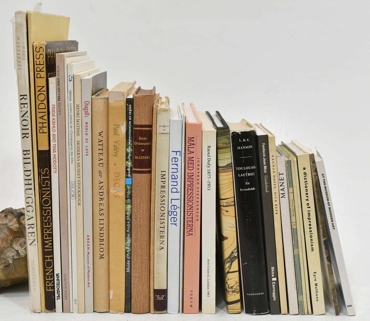 Art books. The Impressionists. 30 volumes.