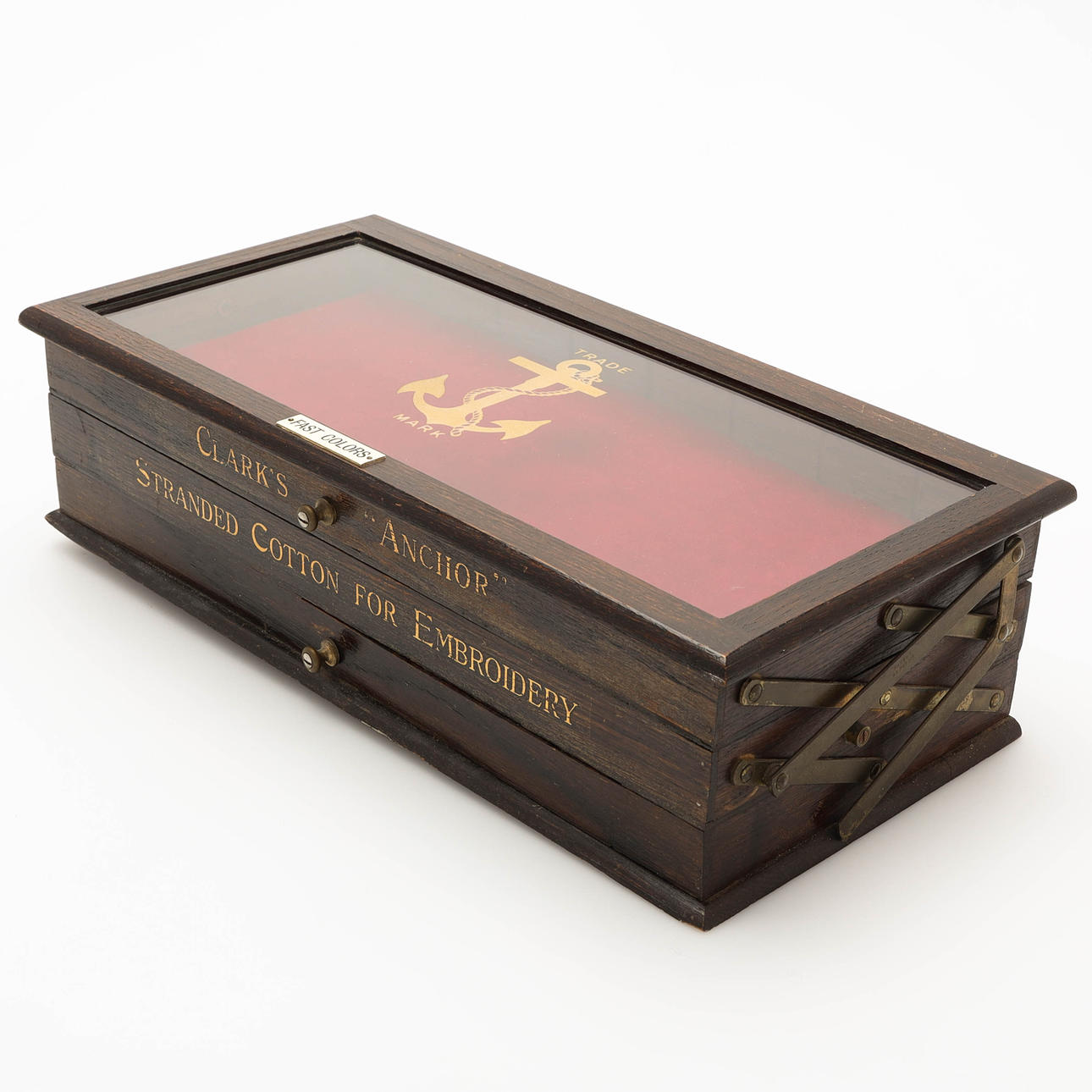 SEWING THREAD BOX, Clarks “Anchor”, Stranded Cotton for Embroidery.