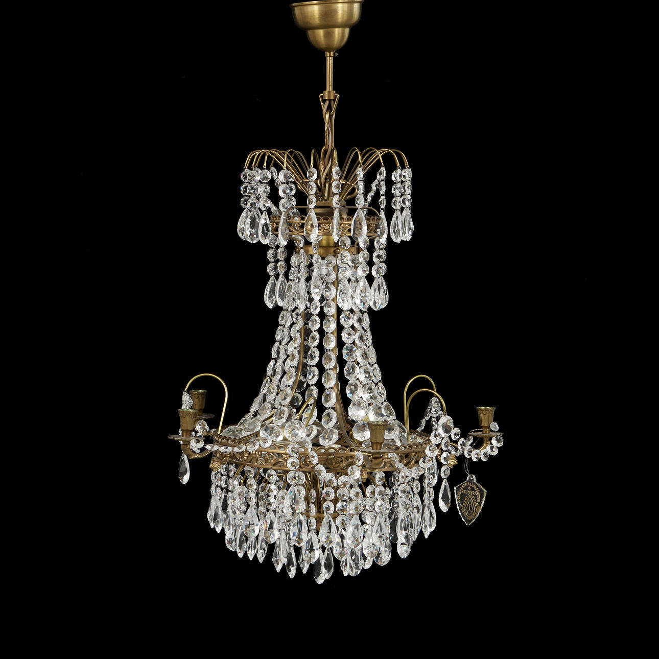 LJUSKRONA, 19/2000-tal, höjd 55 cm.