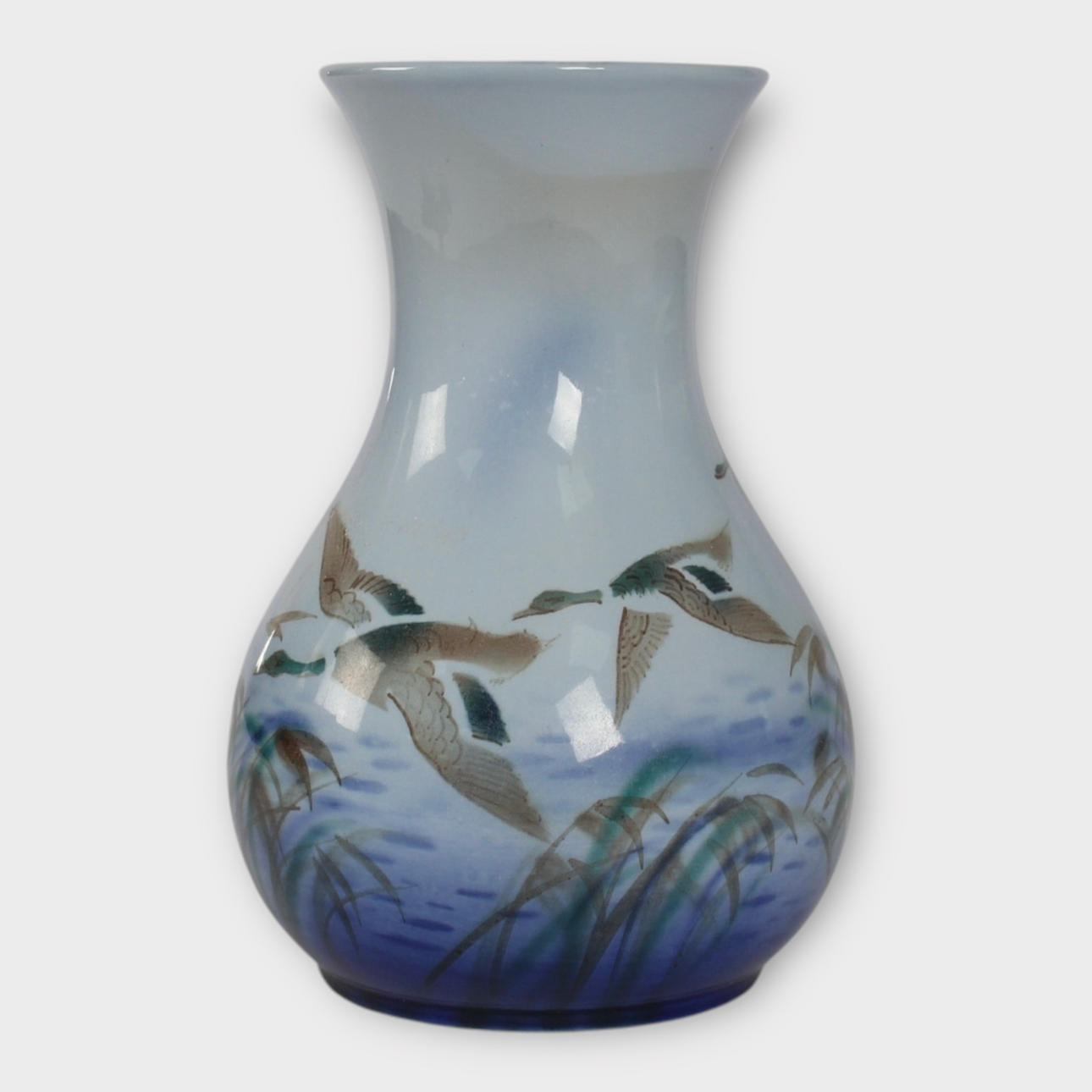A ceramic vase, “Misty morn”, Falcon ware, England.