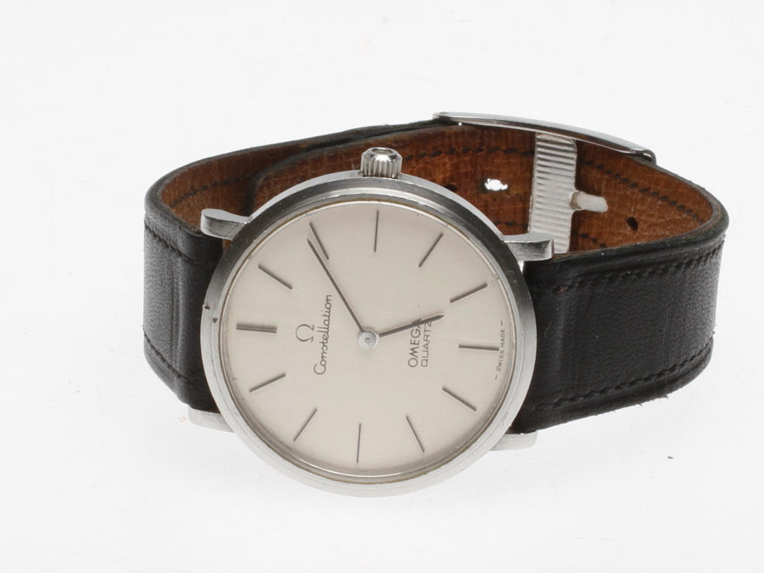 HERRARMBANDSUR, Omega, Constellation, quartz, 1900-talets fjärde kvartal.