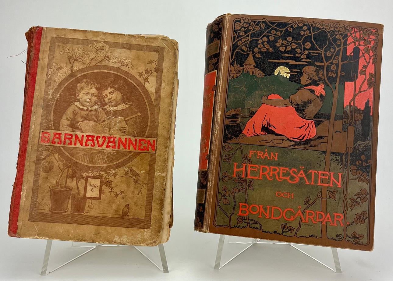 BÖCKER, 2 st, 1800-tal.