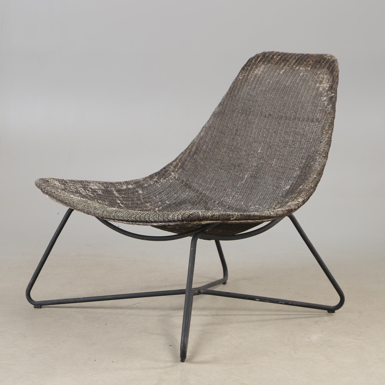 Armchair, “Rådviken”, rattan and metal, IKEA. Furniture