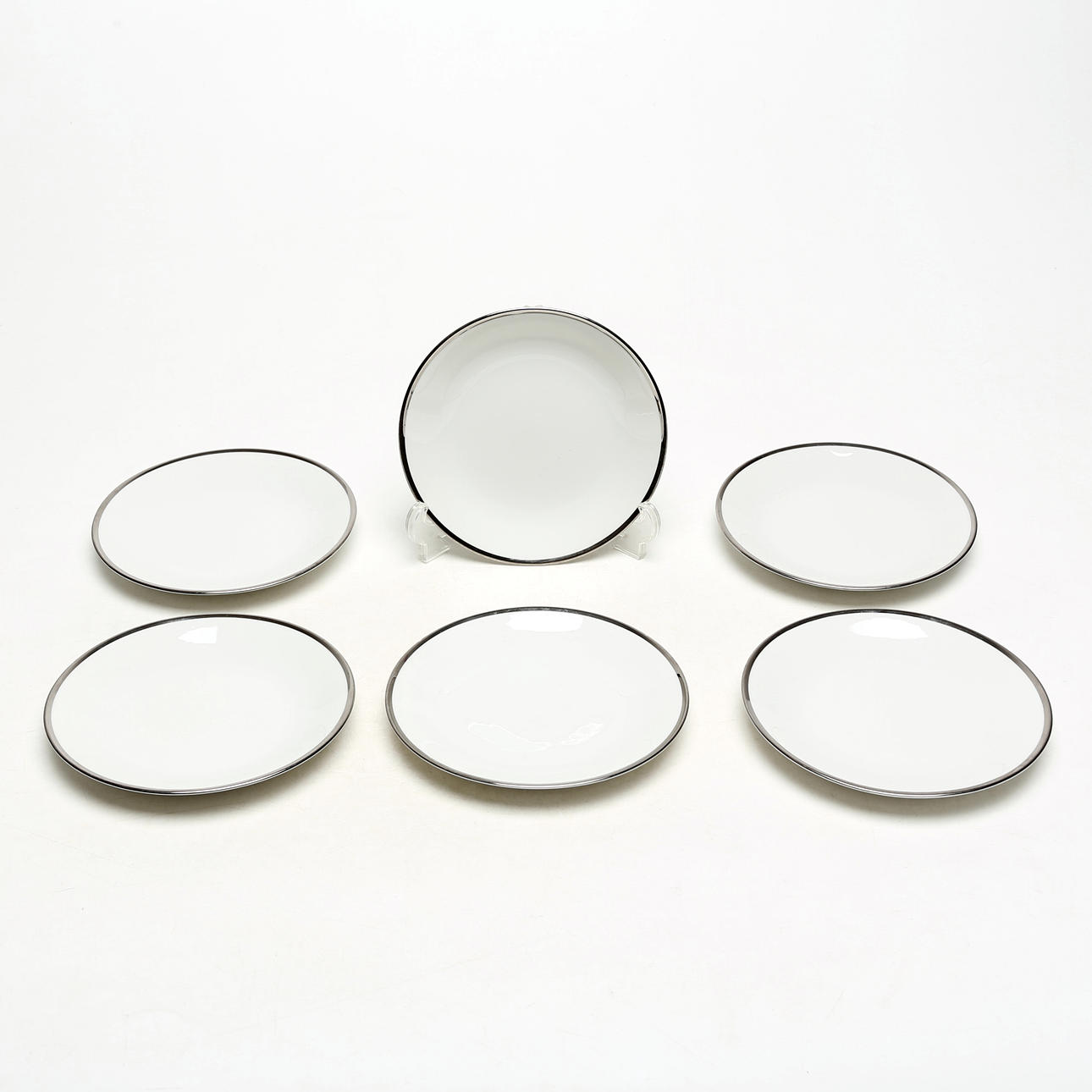 6 sets of dishes, Rörstrand.