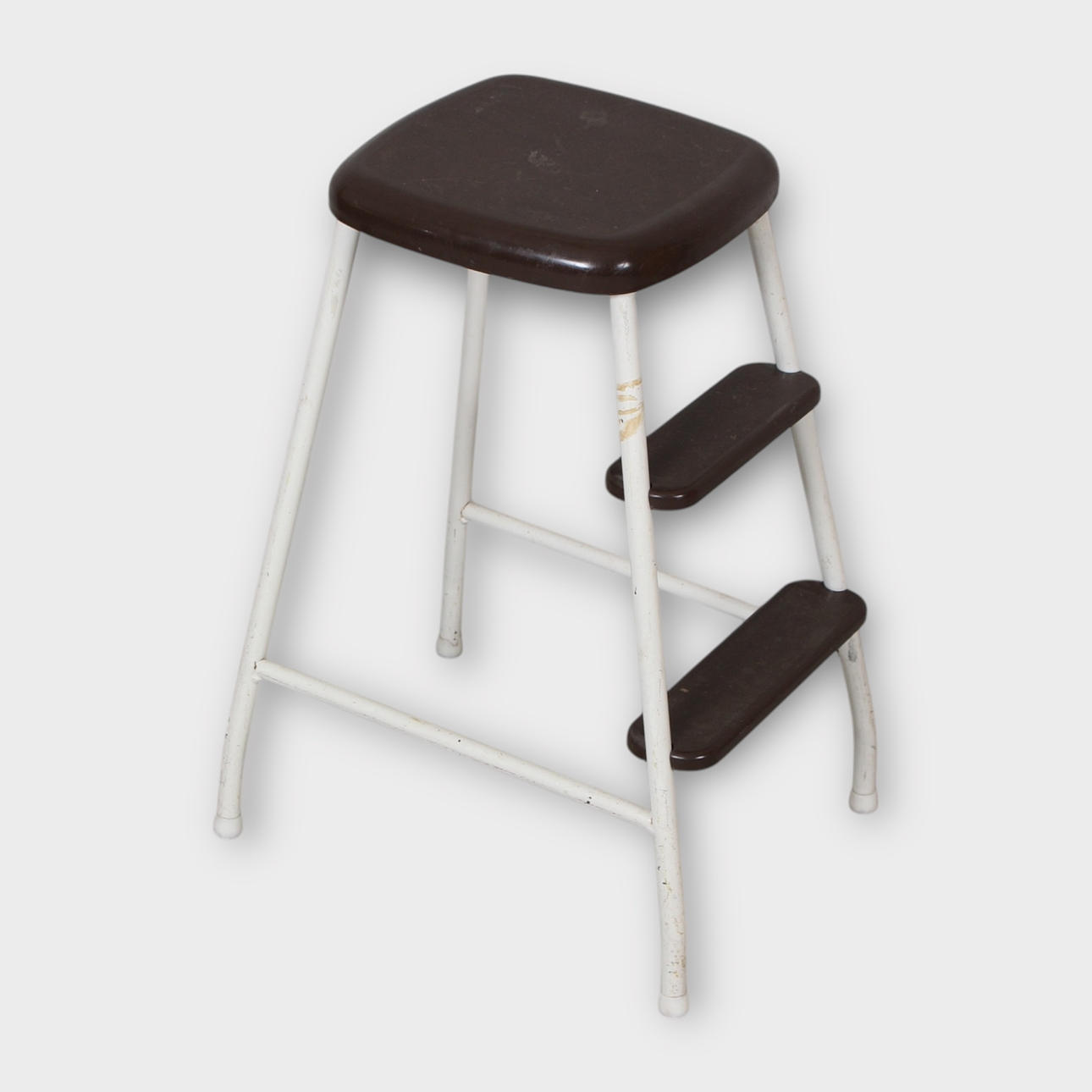 TRITTLEITER, Kunststoff/Metall.