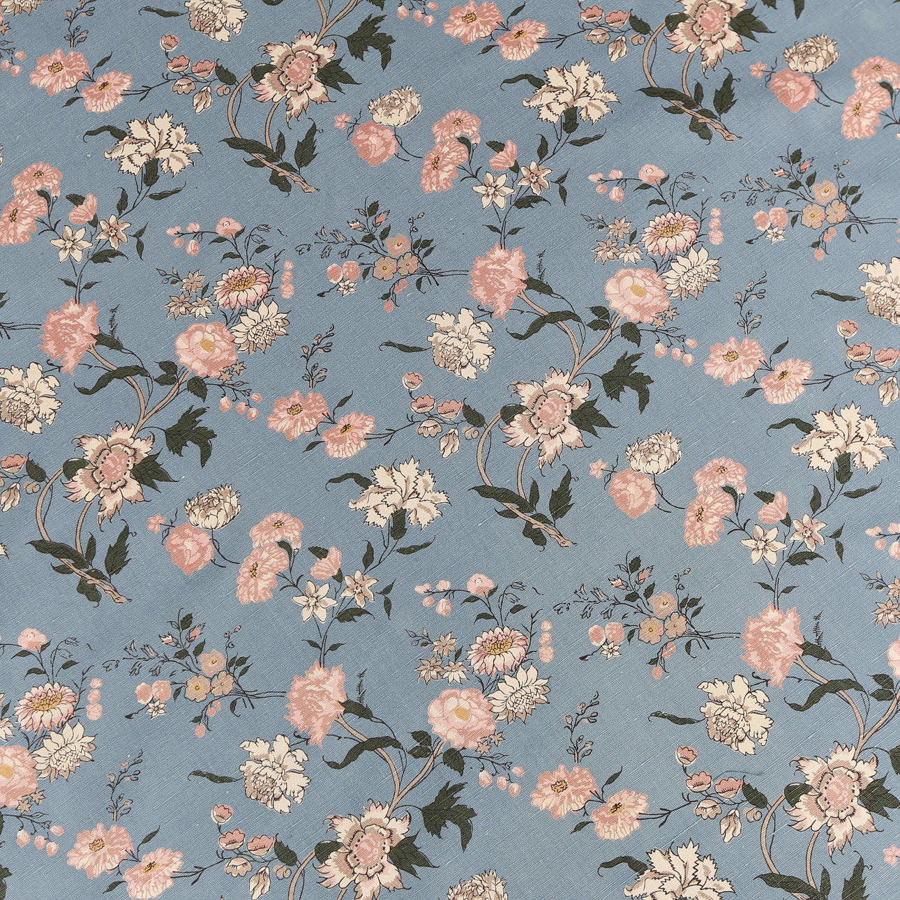 DUK/TEXTIL, Textiltryck efter mönster från ca. 1760, Röhsska Konstslöjdmuseet, 1960-tal.