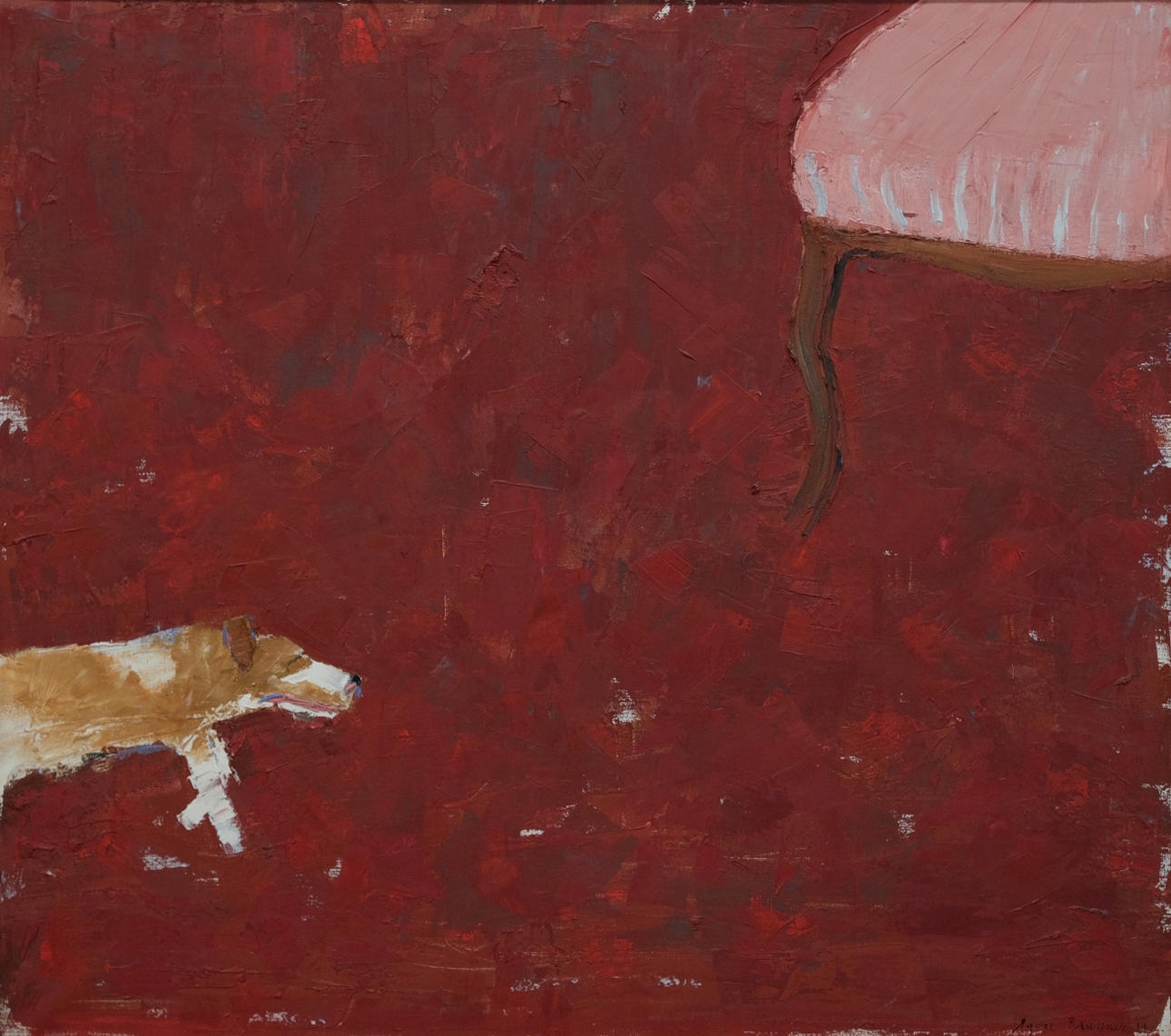 EYVOR BRUNNER. "VILANDE FASSBINDER, HUND".