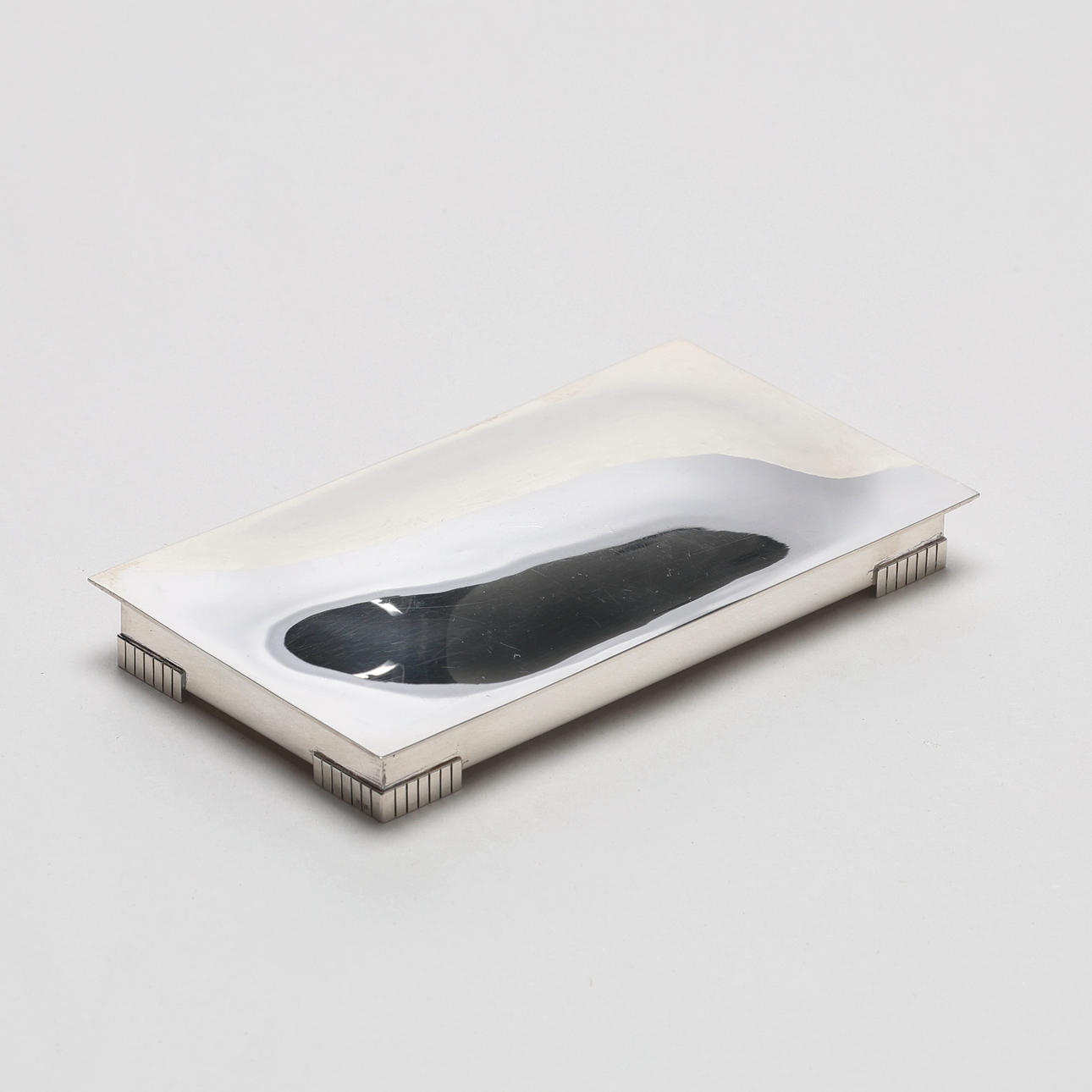 CASKET. Swedish Grace, silver.