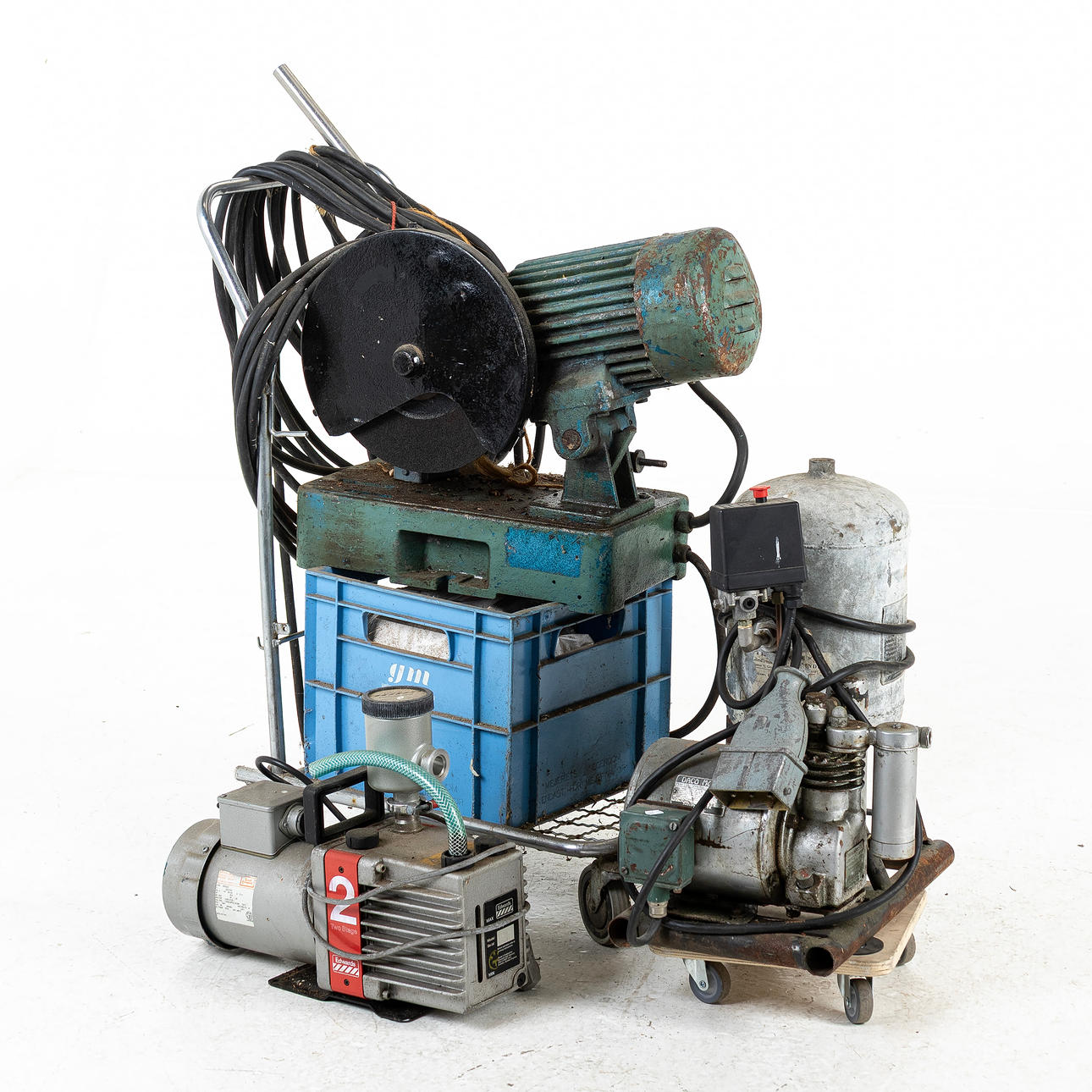 MASCHINEN/MOTOR, 3-teilig.