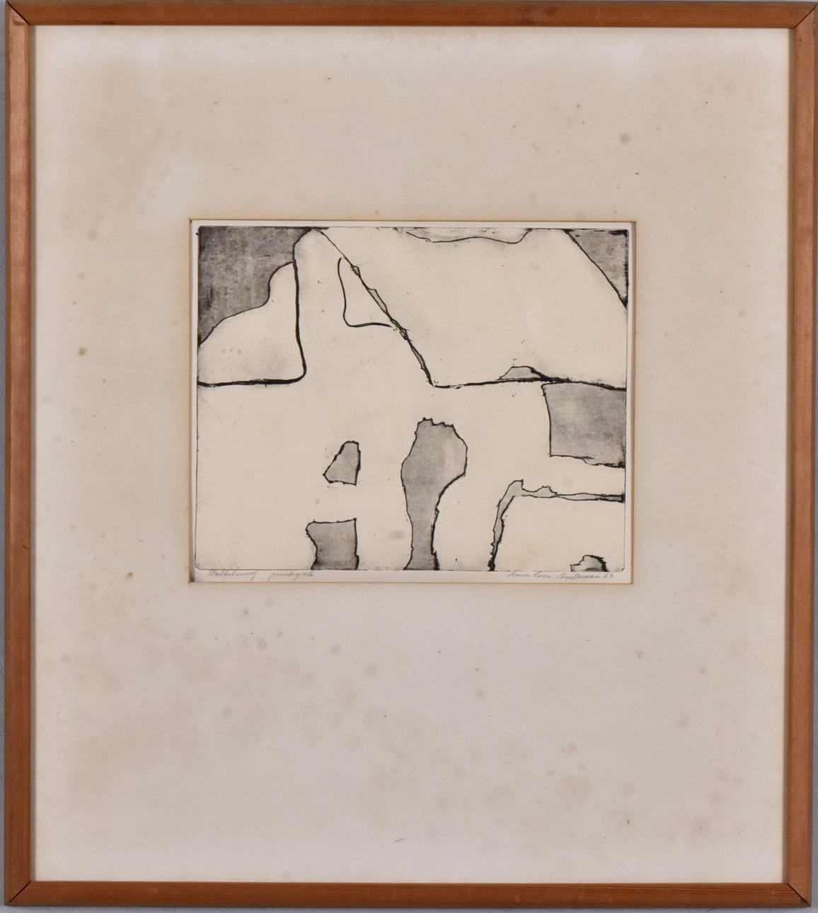 ANNA LISA ANDERSSON. Etsning.