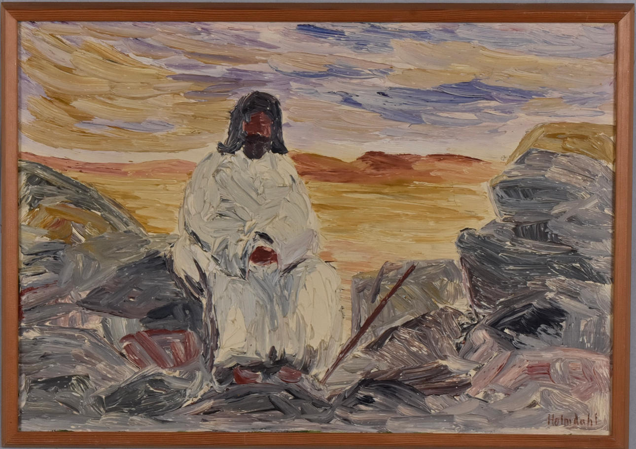 SIV HOLMDAHL. Oil on canvas.